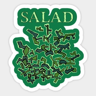 Salad Sticker